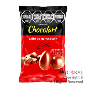 CHOCOLART BA�O DE REPOSTERIA LECHE x 500 GR